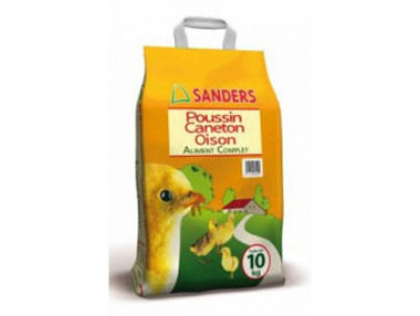 Aliment complet poussin, caneton, oison 10kg SANDERS
